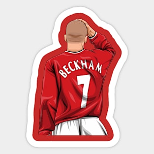David Beckham Sticker